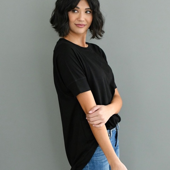 FREELOADER Look-alike top, Black - Picture 1 of 3